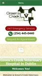 Mobile Screenshot of greenscreekvet.com